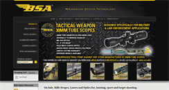 Desktop Screenshot of bsaoptics.com